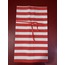 B01GUBGR Gabardin Kumaş Nazar Boncuklu Bez Kese Bağ Detaylı El Yapım 41x23cm 1 Adet