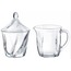 9027595 Cristal D'arques 2'li Sütlük Şekerlik Elixir Paris Strong Pure Diamax Ultra Clear