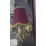 BM7R7GF Kumaş Şapkalı Metal Aplik 21x26cm Yaratıcı Modern 1 Adet