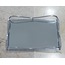 HA63.872962 Gümüş Aynalı Dikdörtgen Tepsi 30x20cm Mutfak Çay Kahve Sofra Tip Sunum Şık