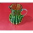 ACqzzp8RoIIc Üfleme Cam Sürahi Damla Orta Boy 19x17cm El Yapım Yeşil 1 Adet