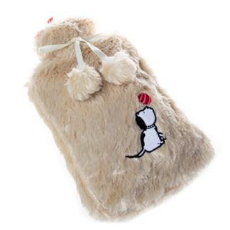 BGD11881017 Biggdesign Dogs Bej Peluş Sıcak Su Torbası Kişisel Bakım Sağlık