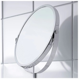 245.244.85 makyaj aynası , paslanmaz çelik, 17 cm banyo aksesuarı ürün