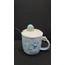 1GP-3496 Gift Point Porselen Kupa Space Astronot Panda Balloon Mavi 1 Adet