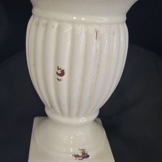 81179WH 22cm boy 11cm taban 14cm dış çap 1 adet seramik eskitme vintage saksı vazo