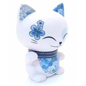 353330 Kimmidoll Mani Şanslı Kedi Çiçek Figür 11cm Lucky Cat Mutluluk Sevgi 1 Adet
