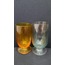 A79686 Cam Bardak Kahve Yanı Set Renkli (1 Adet 9,5cm + 1 Adet 10,5cm)