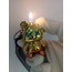 FP-2902 Ayıcık Teddy Bear Anahtarlık Çakmak Lighter XX Gold Degrade Çanta Süsü 1 Adet
