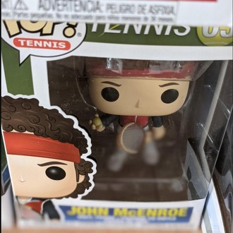 AB082FS67BN Funko Pop! Efsaneler: Tenis Efsaneleri - John McEnroe, Çok Renkli