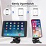 GP-3804 Gift Point Telefon Stand Çelik Teknoloji Aksesuar Ev Yaşam Kılıflı Gümüş 1 Adet