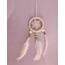C12931 Dream Catcher Düş Kapanı Tüylü Asmalık 8cm Çap El Yapım Dantel 1 Adet