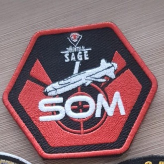 SAGE-SOM-YAMA-HX01 TÜBİTAK SAGE SOM Seyir Füzesi Anı Yaması – Altıgen Tasarım