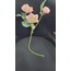 33-1583 Helleborus Spray x3 22,5inch Pembe Renk Yapay Çiçek 1 Adet