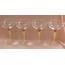 B9079271 Cristal D'arques Fraicher 11x17cm Renkli Dondurmalık Turuncu 6'lı Luminarc Cam