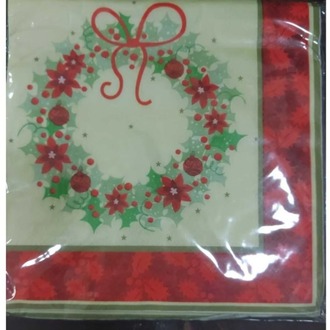 FKASKAS-720 17x17cm 20'li Peçete Home Desenli Çok Şık Hediyelik