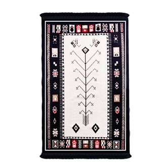 BGH8681126436908 Home Çift Taraflı Kilim Makinede Yıkanabilir Modern Desenli 120x180cm