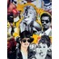 1SFX-4802 Pop Art Movie Stars Cam Tablo 120x60cm Decorative Karışık Duvar Sanat 1 Adet