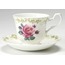 2LI092000000906 Roy Kirkham Vintage Rose Porselen 2'li Standart Çay Fincanı Seti Fine Bone Chin