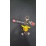 PICAGP-2724 Gift Point Anahtarlık Hediyelik Silikon Çanta Aksesuarı Pokemon Pikachu Hoodie 1 Adet