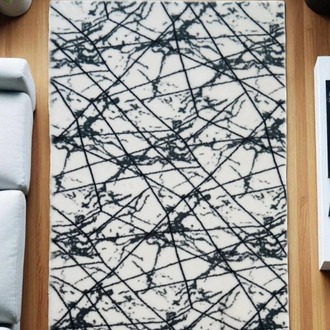 MRBL_e714e10 Marble Halı | Beyaz 80 x 150 cm
