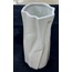 GS98572SH612 Vazo Buruşuk Yüksek Küçük Boy Bej Seramik Çap 12cm Yükseklik 30cm 1 Adet