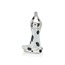 1QD-SD-45C Yoga Dog 11,3x8,5x19,8cm Dekoratif Köpek Dalmaçyalı Oturmuş 1 Adet