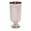 P084.837831 27cm Etan Metal Vazo Kararmaz Yuvarlak Ayaklı Zırh İşlemeli Howard Elliott 1 Adet