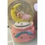 JC5H110 Ay Bebek Gift Moon Kar Küresi Işıklı 100 mm Püskütmeli 15x10cm