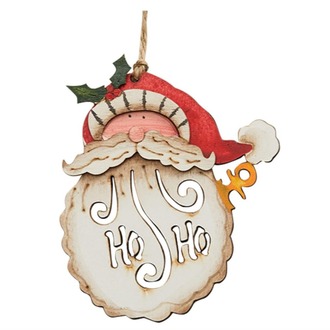 BB0DGNV5JJY El Sanatları İçin Küçük Noel Baba Asılı Süs Ağaç İçin Ev Dekorasyon 1 Adet