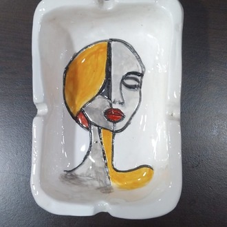 G0603202620207 9x13CM Küçük küllük Seramik El Yapımı 1 Adet