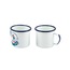 ANE322772201C Çapa Emaye Mug Tekli Çelik Üzeri Emaye Kaplama Kupa 1 Adet