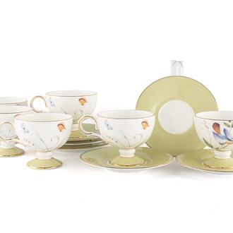 P367.117785 Green Garden 2Lİ Kahve Fincan Seti 90cc Mutfak > Butik Porselen
