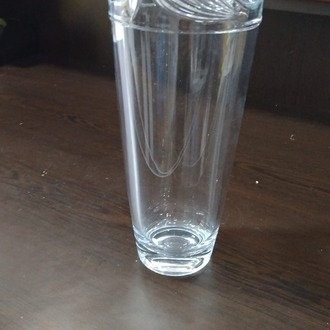 184115042026 Bohemia kristal vazo H.25,5 cm Alt çap..6 cm üst çap.11 cm