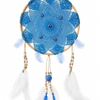 181808092026 Mavi 26 cm büyük dream catcher