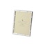 P158.329112 M. Life Style Metal Photo Frame 6x8inches Silver Plated Gümüş Çerçeve 15x20cm