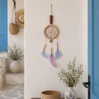 BEJ2 Elyapımı dantelli dreamcatcher Çap 8 cm