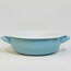 22.EMY.KS.20KP.B Emaye Kulplu Salata Kasesi Mint Mavi Çap : 20 cm Derinlik : 7 cm. 