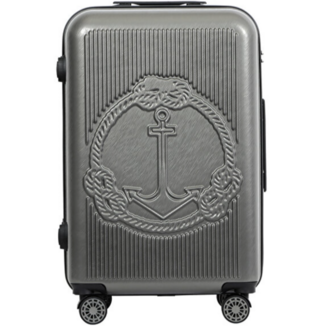 BGD8681126434546 design Ocean Gri Orta Boy 24" Valiz moda