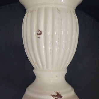 81179WH 22cm boy 11cm taban 14cm dış çap 1 adet seramik eskitme vintage saksı vazo