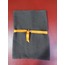 ALUQDHK Kumaş Nazar Boncuklu El Yapım Dikim Bağ Detaylı Kese Torba Kahverengi 30x22cm 1 Adet