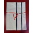 D01GUBGR Gabardin Kumaş Nazar Boncuklu Bez Kese Bağ Detaylı El Yapım 38x26cm 1 Adet