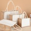 AAQ07772 Jüt Çanta Boş Beyazlatılmamış Büyük 35x27x15cm Yeniden Kullanılabilir 1 Adet