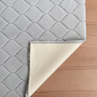 CD009_e2c128 Comfort Diamond No:2 | İpek Gri 75 x 150 cm