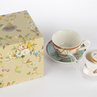 P388.132788 Gardenia Luxe Tek Kişilik Demlik Fincan Butik Mutfak
