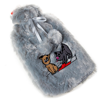 BGD11881016 Biggdesign Dogs Gri Peluş Sıcak Su Torbası KİŞİSEL BAKIM / SAĞLIK