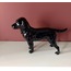 CH616 Goebel Siyah Köpek Alman Vintage Labrador Heykelcik Figür Biblo 1968 Koleksiyon 1 Adet