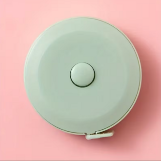 VV171637 İskandinav Yeşili Plastik Metre, 150.01 cm Uzunluğunda, Sevimli Yumuşak Şerit
