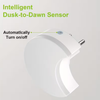 YP7302877 Ay / 2 Adet Akıllı LED Gece Lambası Otomatik Açma/Kapama Sensörlü