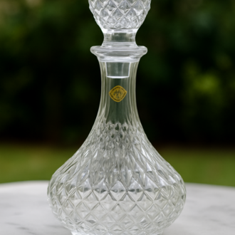 K90-57682 Cristal D'arques Kristal Karaf France Genuine Lead Crystal Laburg 1 Adet