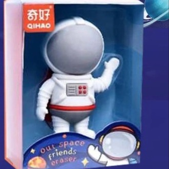 ASİL-9202 Out Space Friends Eraser Kırtasiye Aralık 2023 Hediyelik Uzay 1 Adet